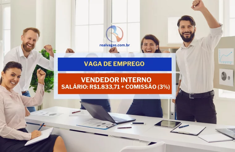 Vaga: Vendedor Interno – Londrina/PR