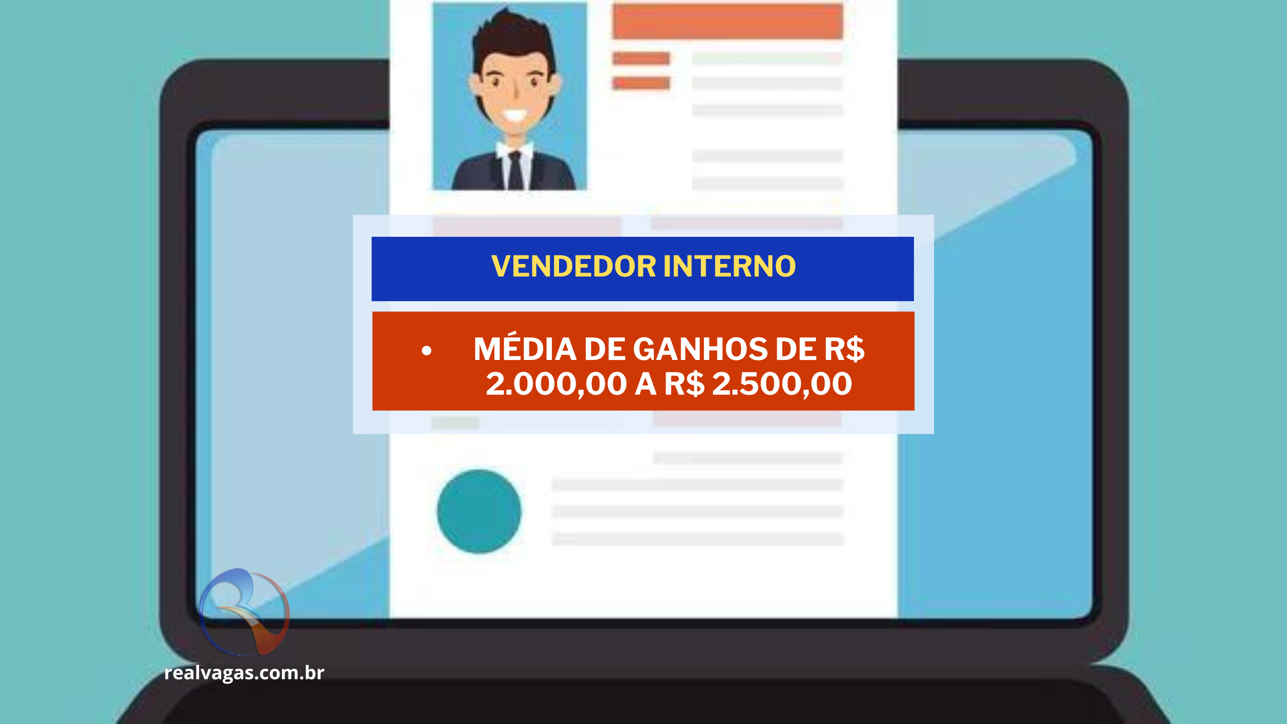 Vaga de Emprego: Vendedor Interno na região central de Curitiba