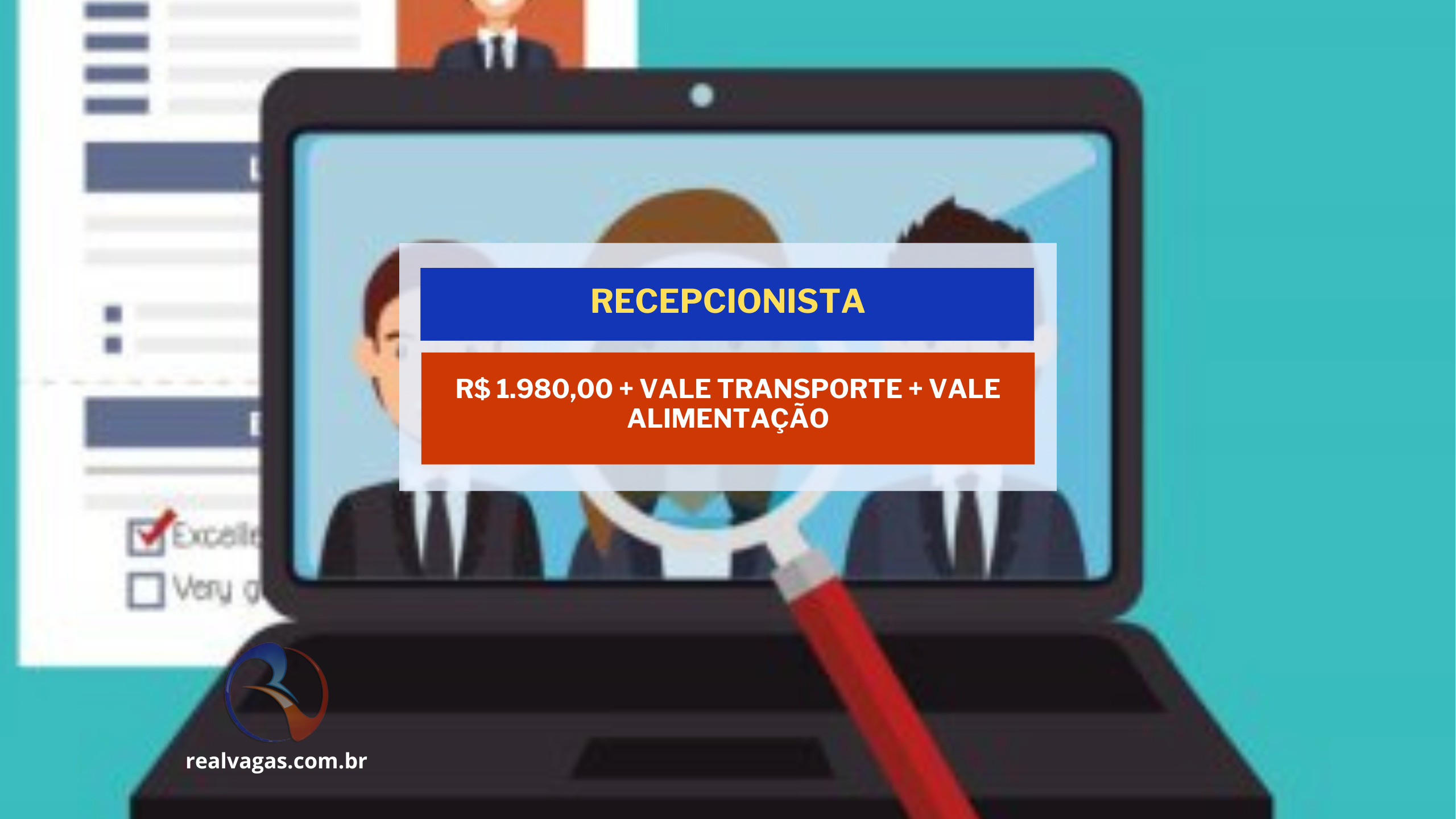 Vaga de Emprego: Recepcionista – Clínica Pediátrica