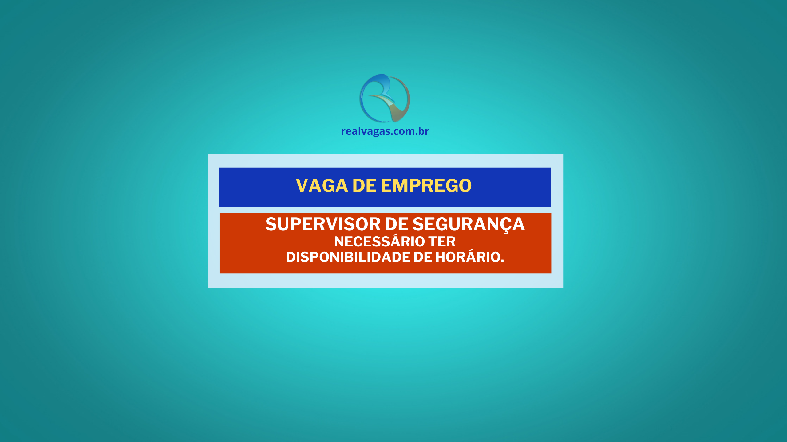 Vaga Supervisor de Segurança – Londrina