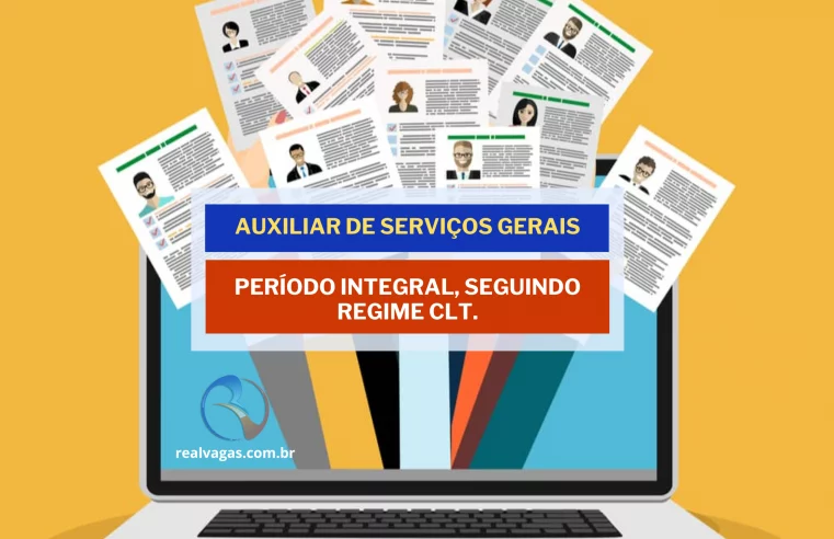Auxiliar de Serviços Gerais – Vagas em Londrina, PR