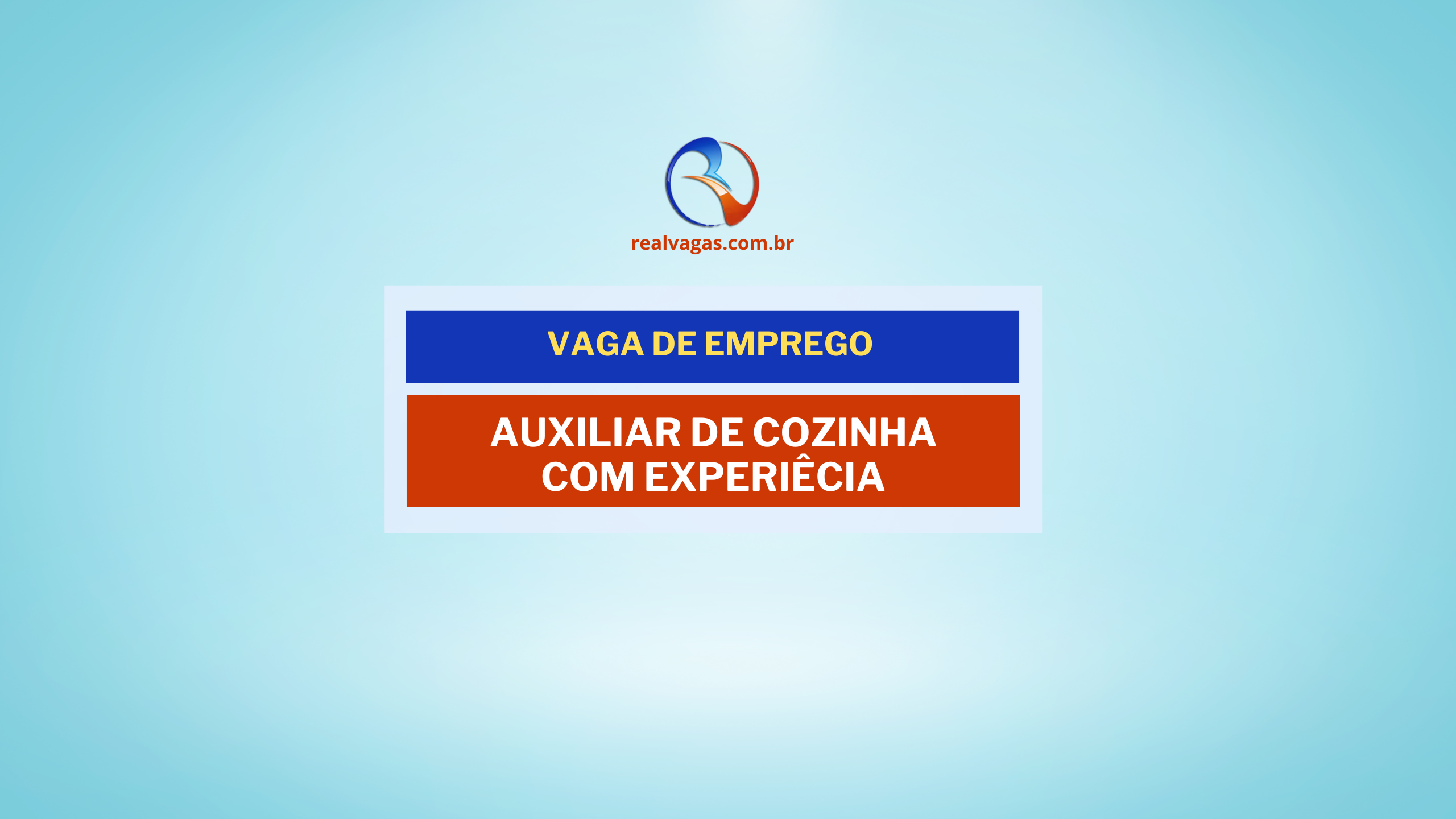 Vaga para Auxiliar de Cozinha – R$ 1.850,00