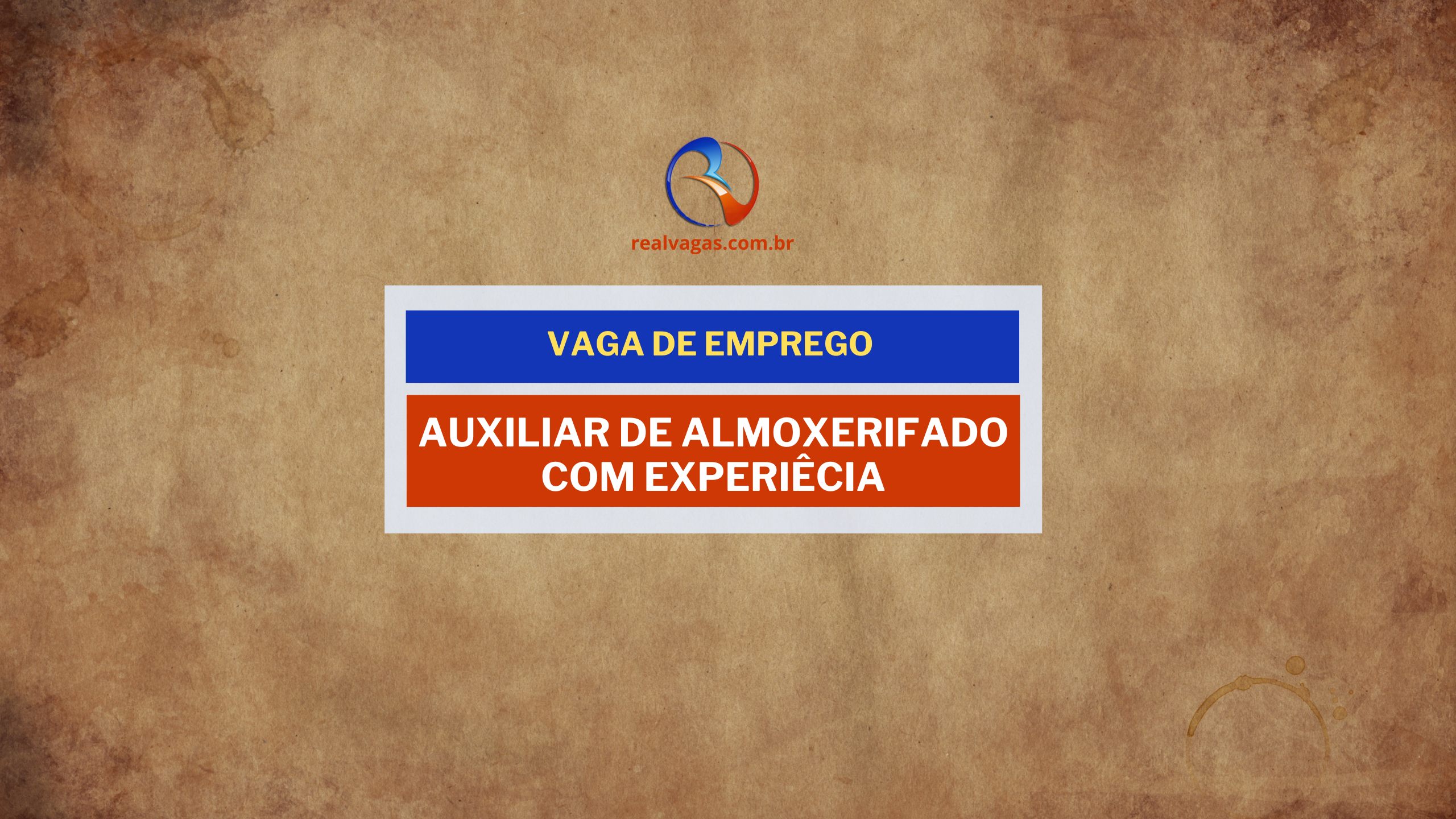 Vaga para Auxiliar de Almoxarifado – Início Imediato