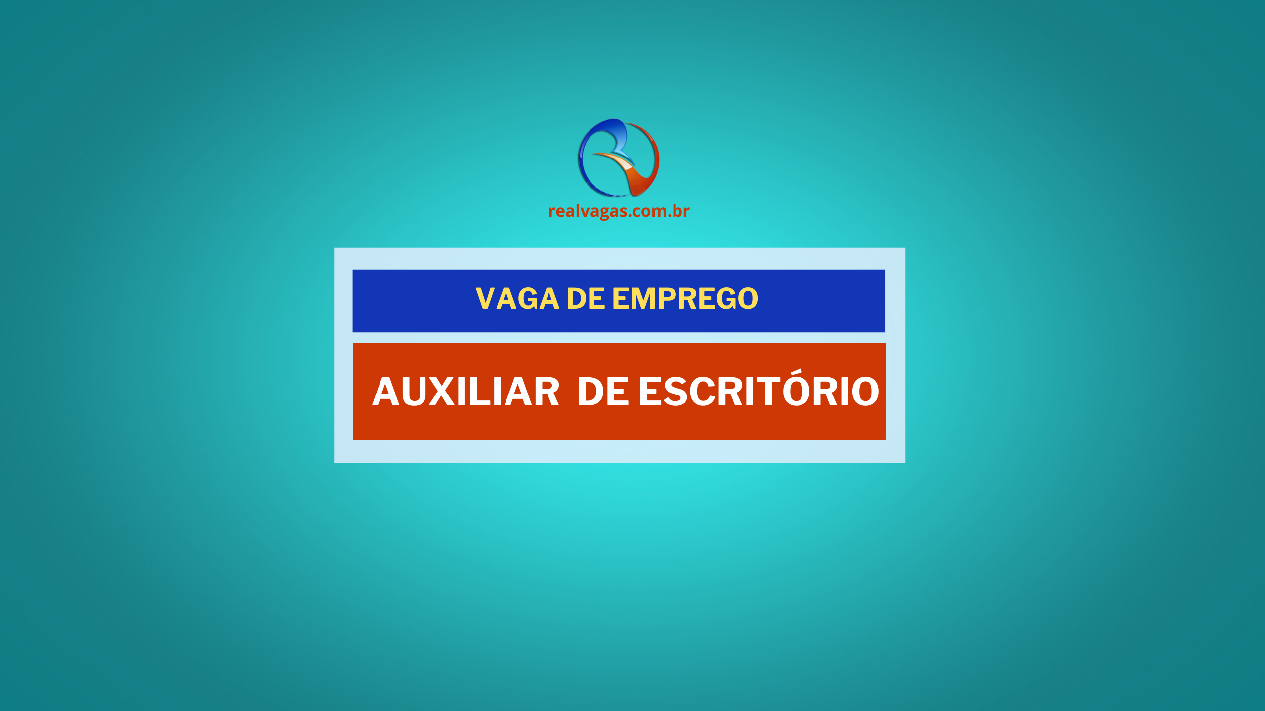 VAGA PARA MENOR APRENDIZ: AUXILIAR DE ESCRITÓRIO